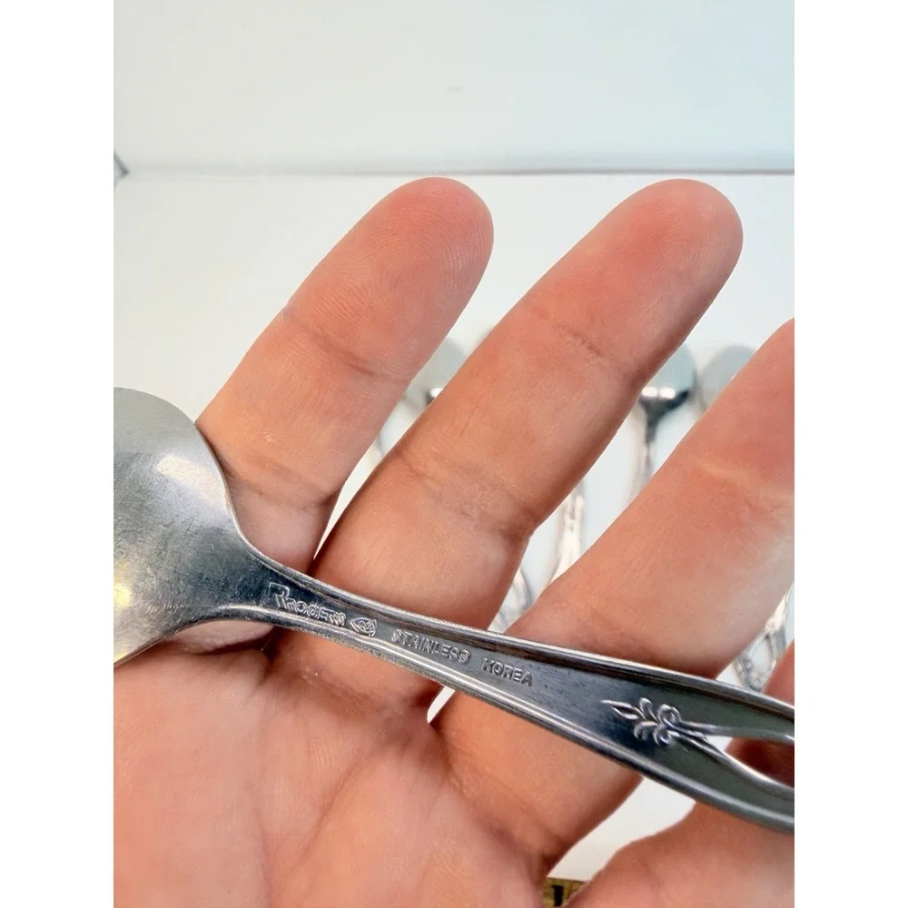 Stanley Roberts Autumn Ballad Stainless Lot 8 Soup Spoons Replacements Crafting